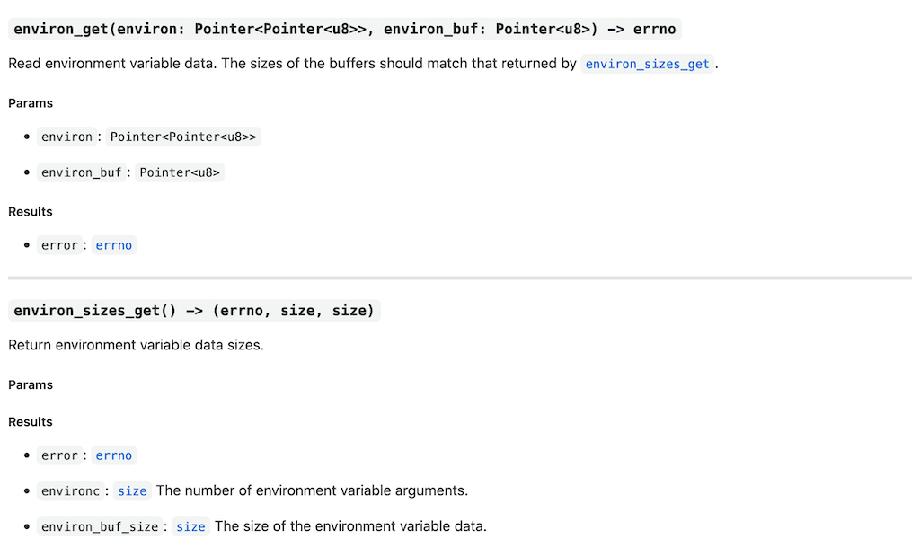 wasi_snapshot_preview1.env definitions